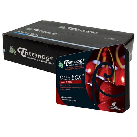 Treefrog Fresh Box Air Freshener Black Cherry - Pack 12