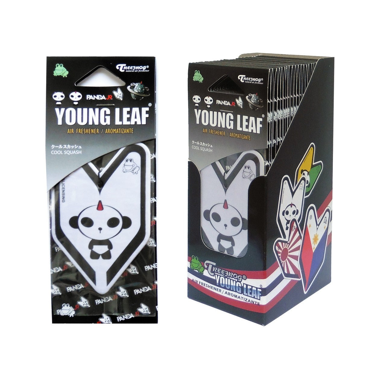 Treefrog Wakaba Young Leaf Cool Squash - Paquete de 24