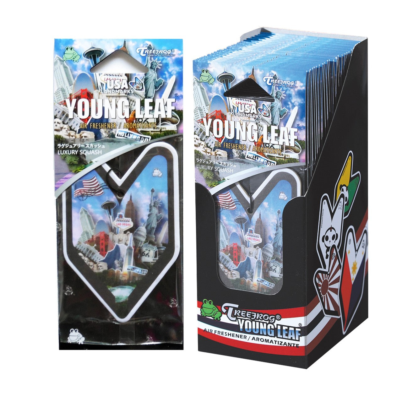 Treefrog Wakaba Young Leaf Calabaza de lujo - Paquete de 24