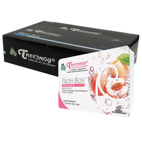 Treefrog Fresh Box Air Freshener White Peach - Pack 24