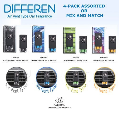 Treefrog Differen Vent Variety Air Freshener 80 pack master carton
