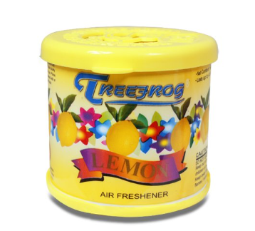 Treefrog Canister Gel Lemon Air Freshener 48 pack estuche